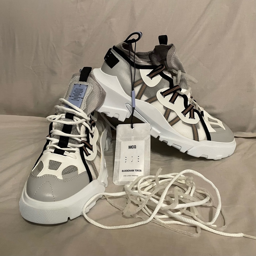 Brand New, Never Worn w/ Tag Attached Alexander McQueen Men Shoe Size 11.5 EU 45